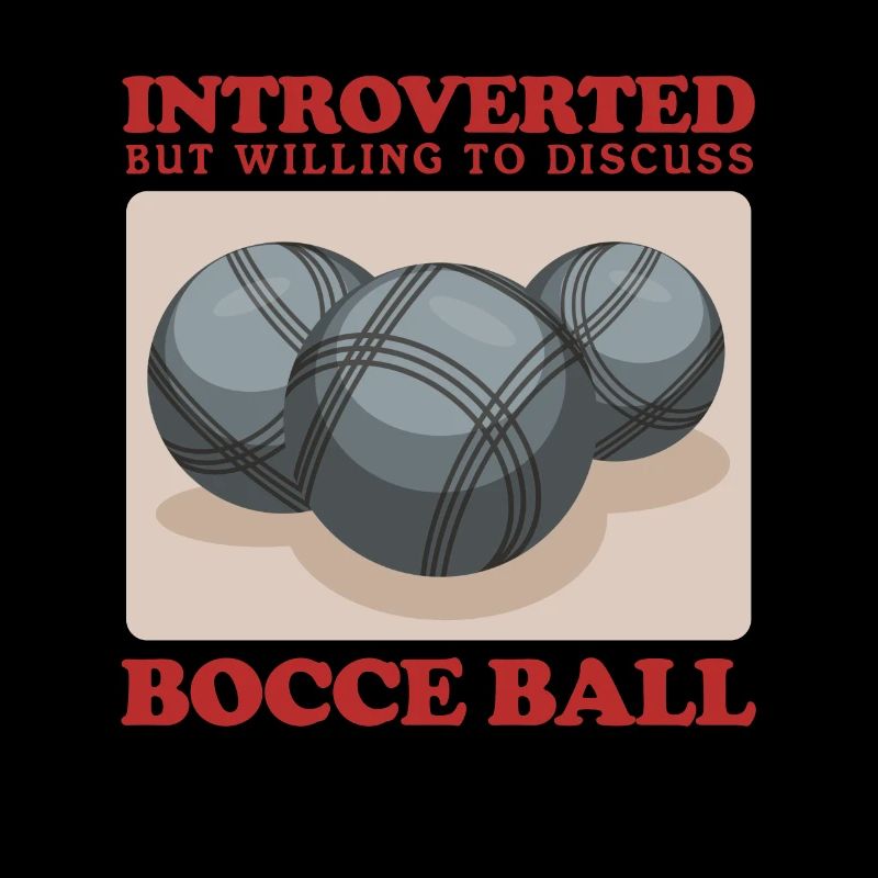 Boccia Bocciaspieler Boulesport Bocce Geschenk