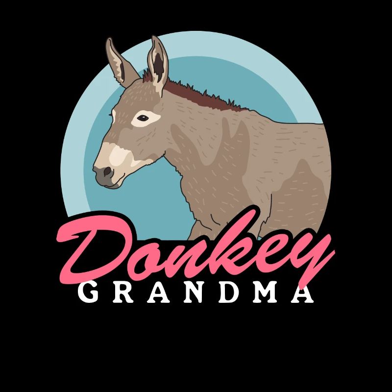 Donkey Granny Donkey Lover Donkey Owner Gift