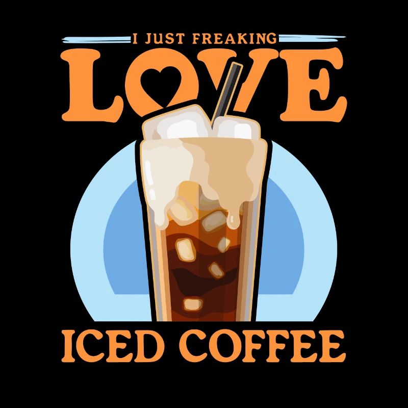 Eiskaffee Iced Coffee Kaffeeliebhaber Geschenk