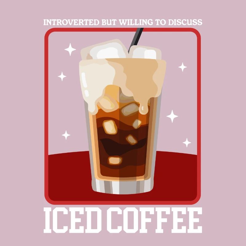 Eiskaffee Iced Coffee | Kaffee Liebhaber Geschenk