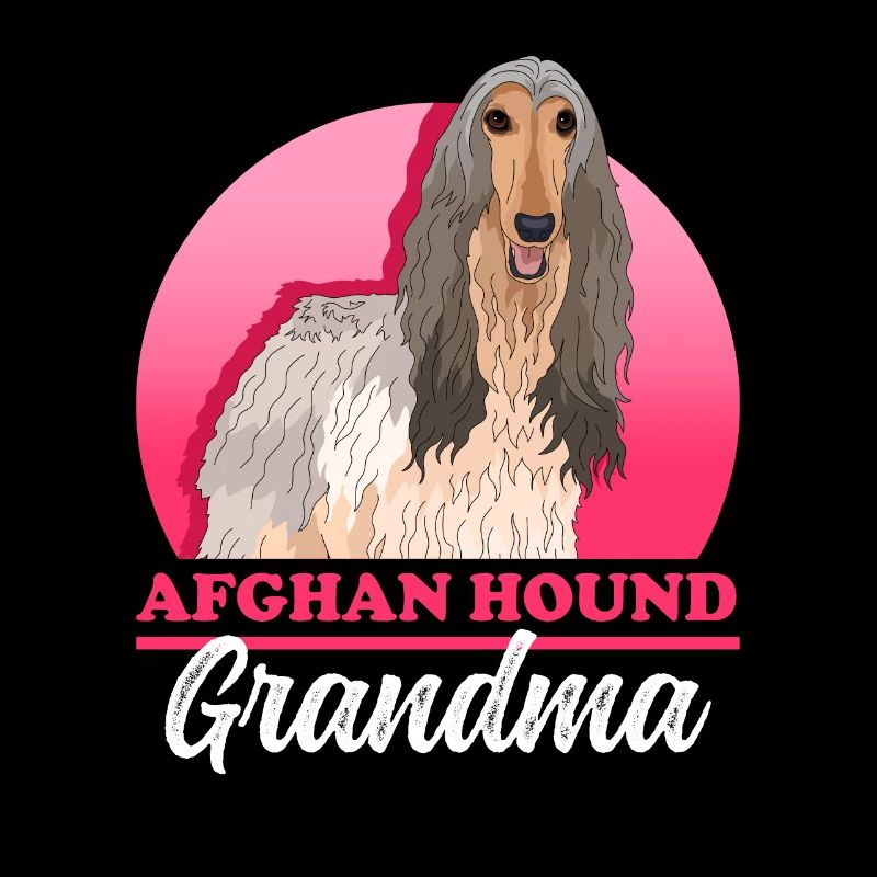 Cadeau de propriétaire de chien de grand-mère de lévrier afghan