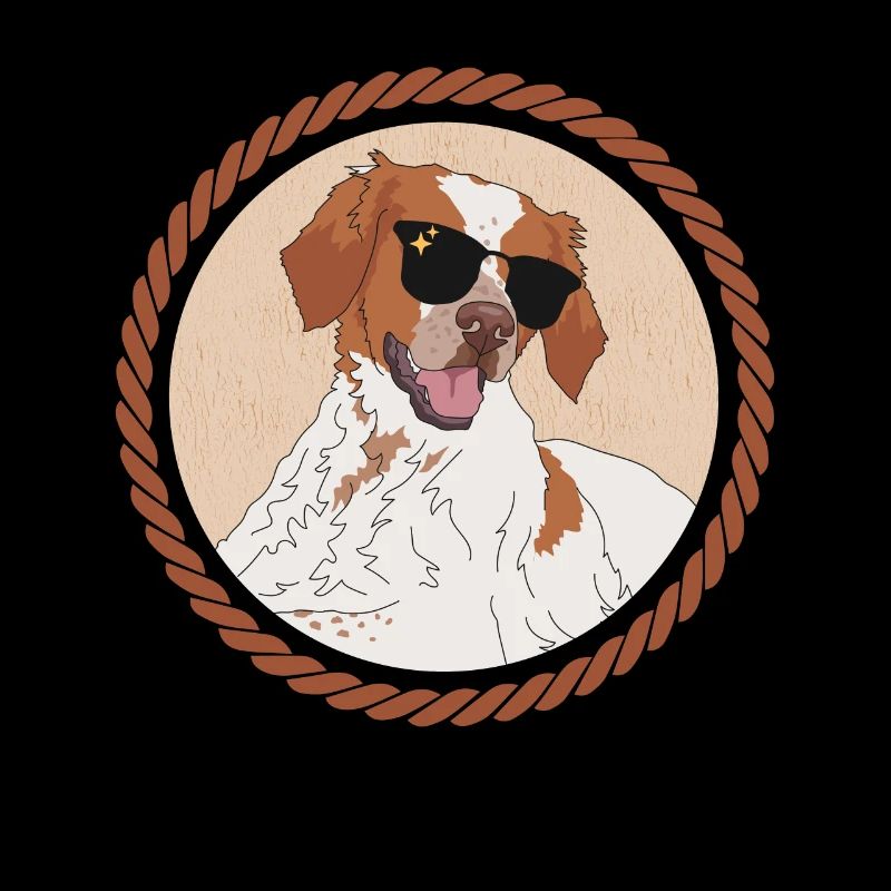 Brittany Epagneul Breton Vorstehhunde Geschenk