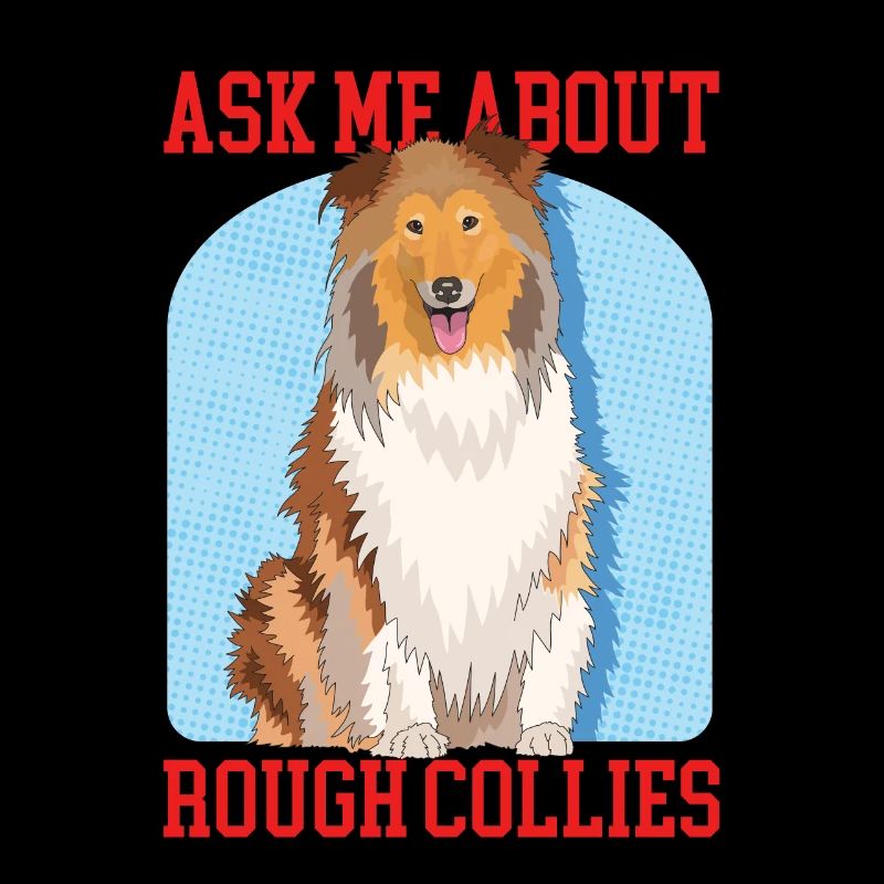 Collie à poil long Collie Rough Collies chien cadeau