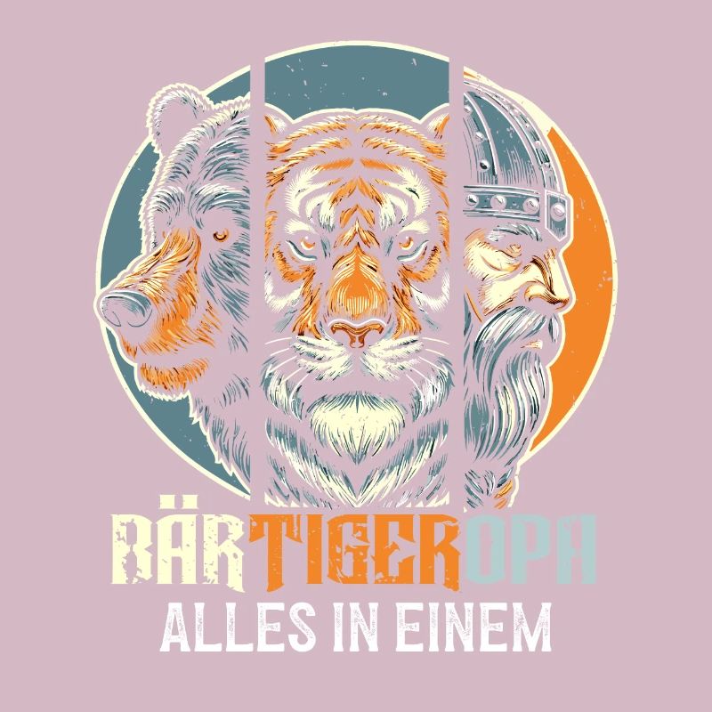 BärtigerOpa Bär Tiger Opa Geschenk Bart Bartträger