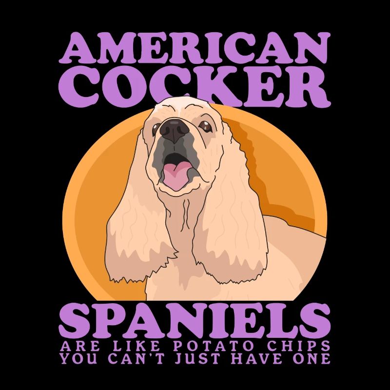 American Cocker Spaniel propriétaire cadeau
