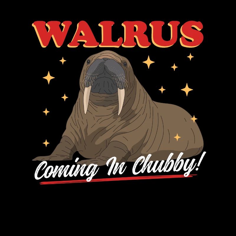 Walross Walrus Walrosse Walroß Geschenk
