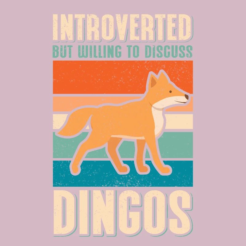 Dingo Australische Dingos Hunde Geschenk