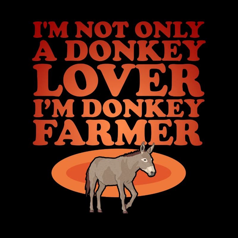 Âne âne propriétaire Donkey amant âne cadeau