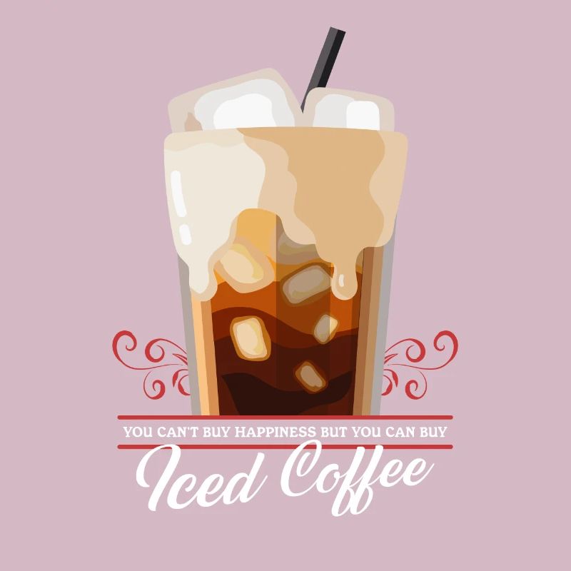 Eiskaffee Iced Coffee Kaffeeliebhaber Geschenk