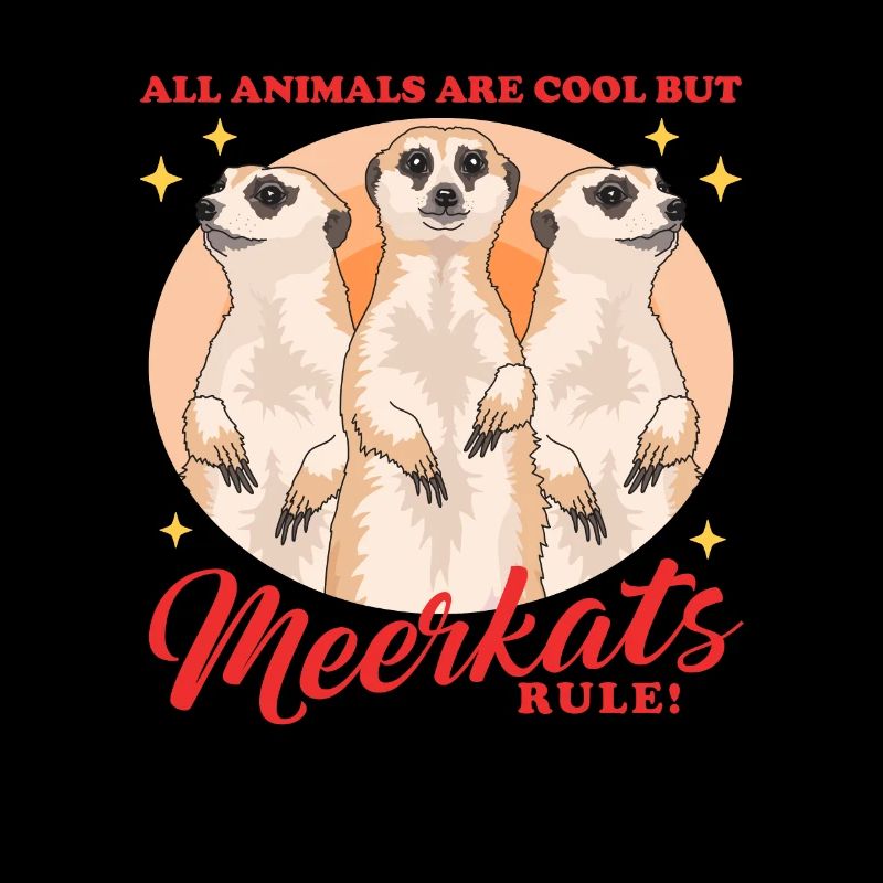 Suricate famille suricate cadeau