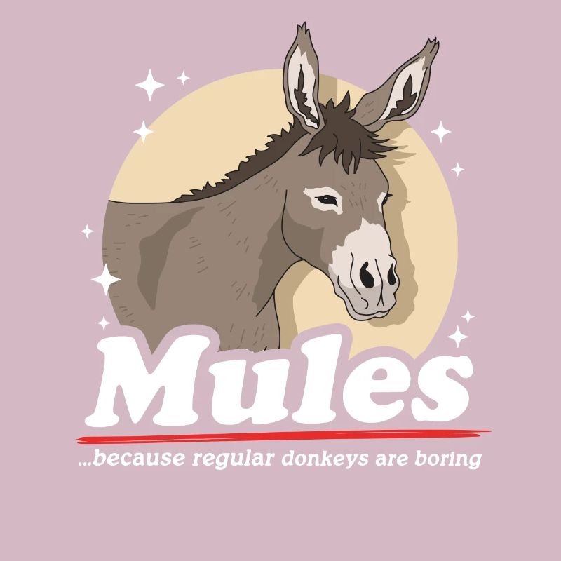 Maultier Muli Maulesel Maultiere Geschenk