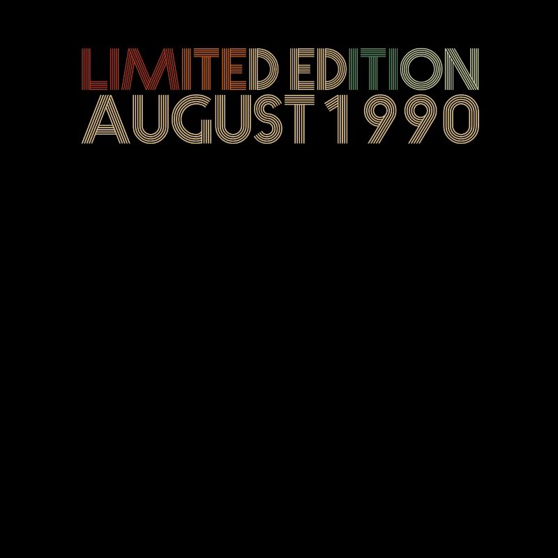 32nd birthday August born 1990 Gift idea