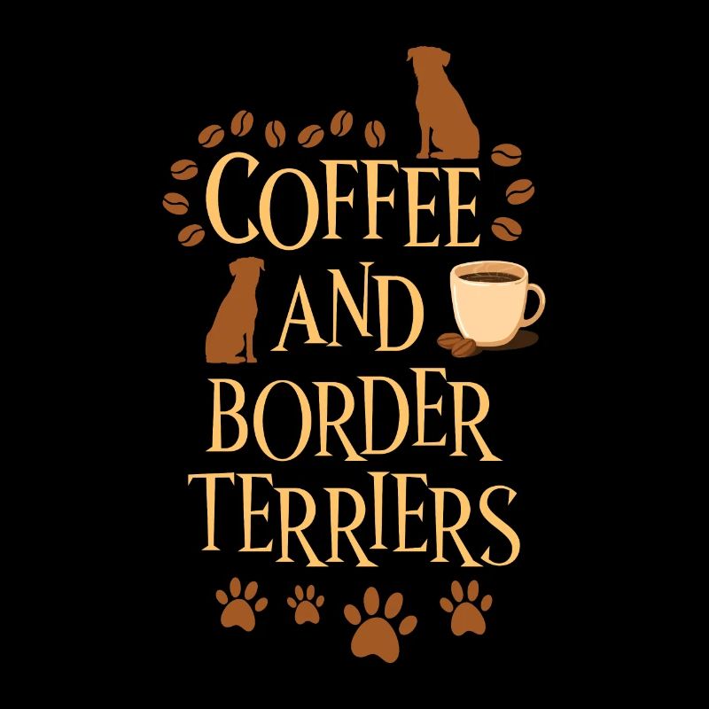 Kaffee und Border Terriers