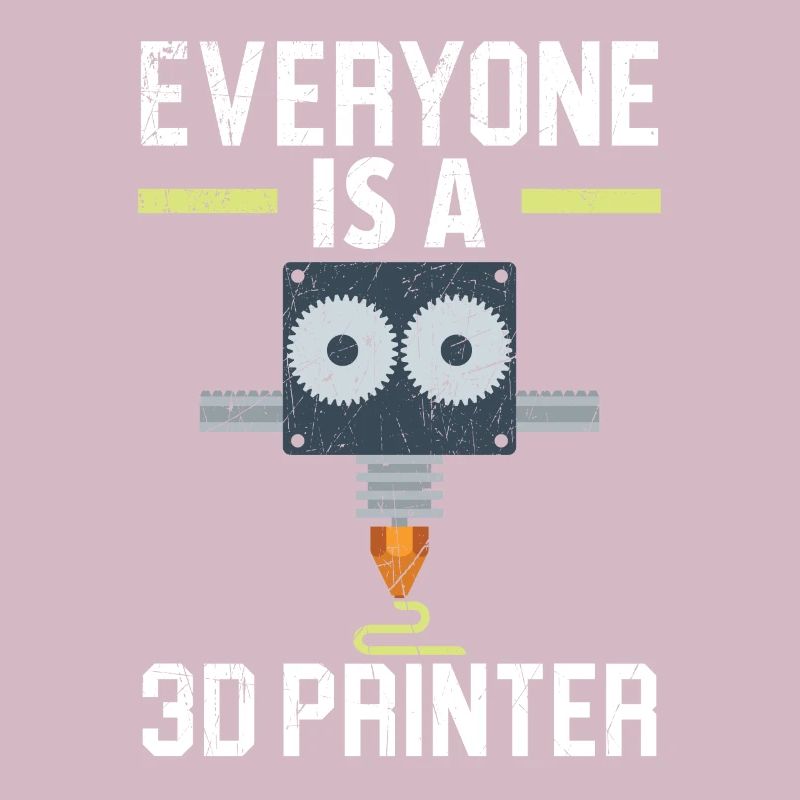 Jeder ist ein 3D-Drucker, Machinist, CNC-Programmi