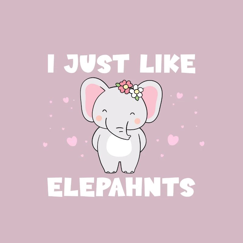 J’aime juste les éléphants