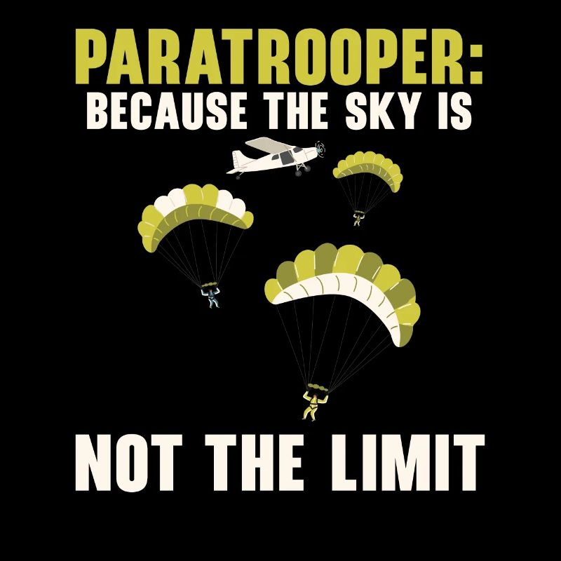 Paratroopers Skydiving Skydiving