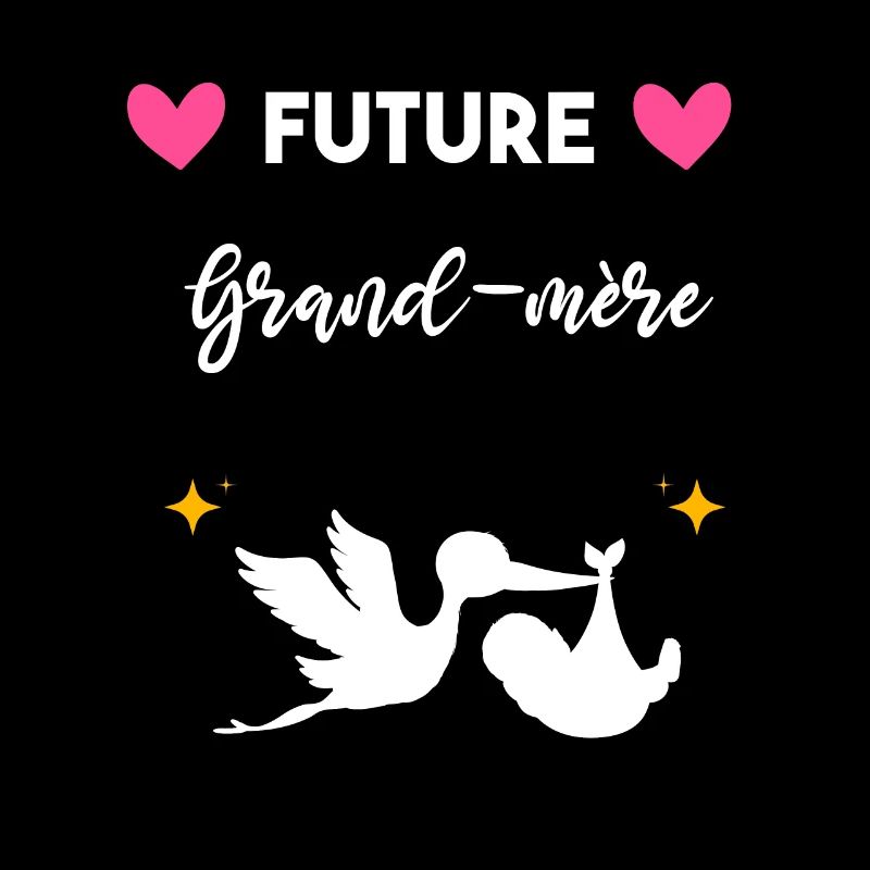 cadeau annonce grossesse Future grand-mère