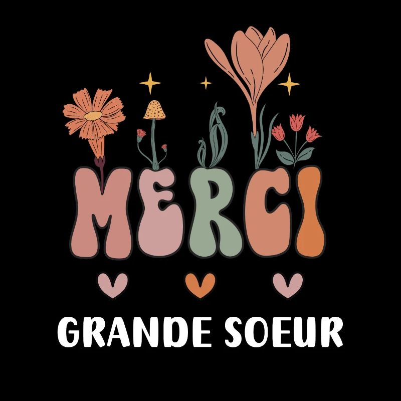 Danke, große Schwester, böhmische Blumen