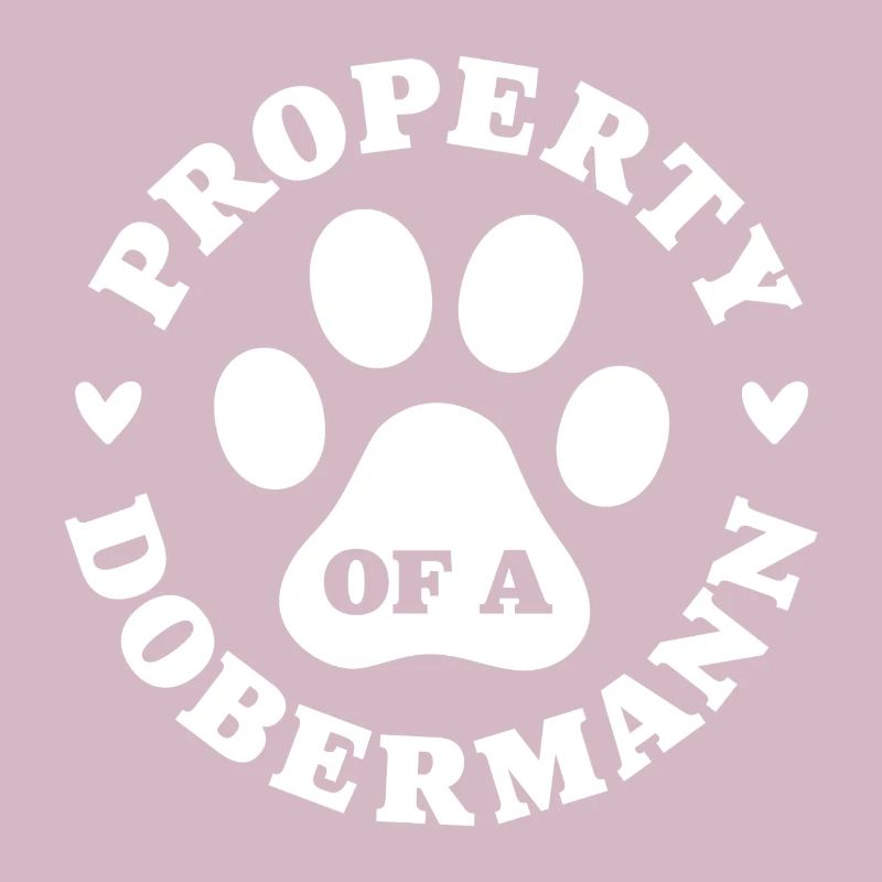 Eigentum eines Dobermanns