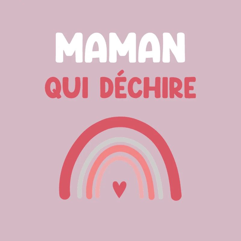 Mama reißt Regenbogen Mutter Geschenk