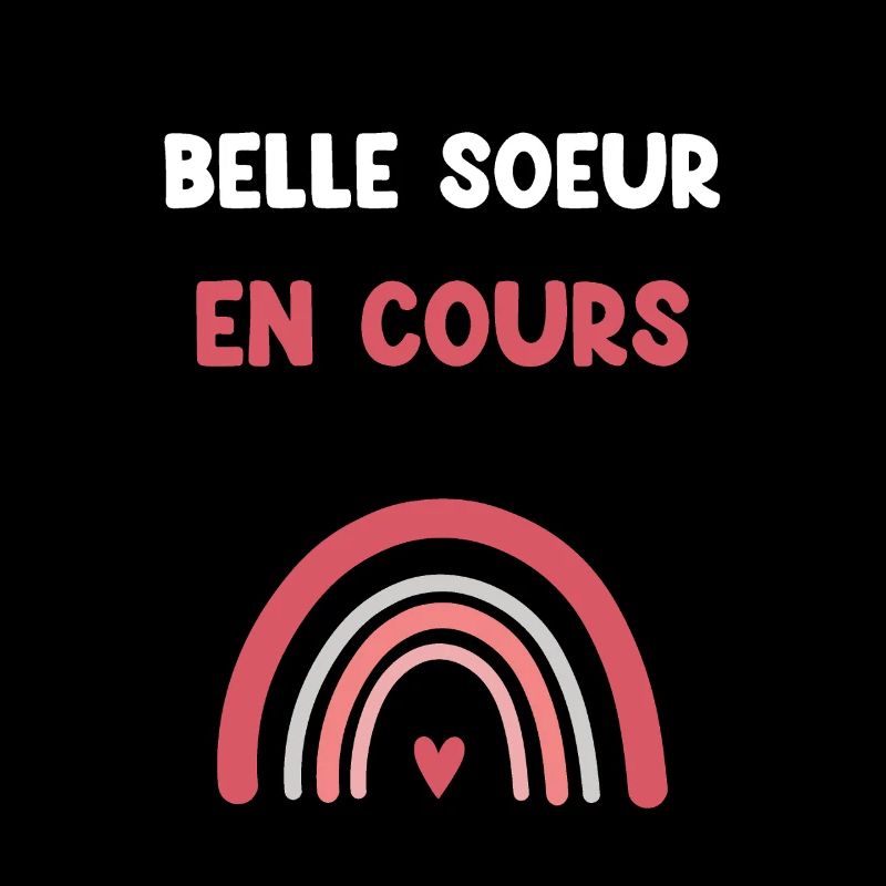 Sorellastra che corre arcobaleno