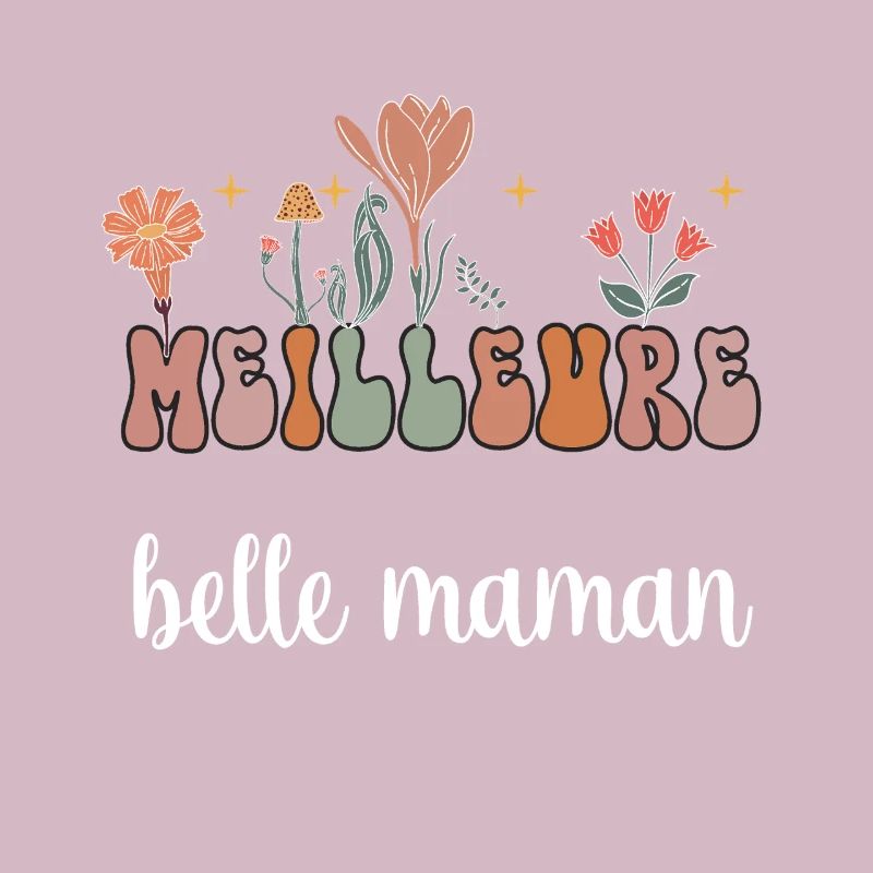 Beste schöne Boho Mama Bohemian Blumen