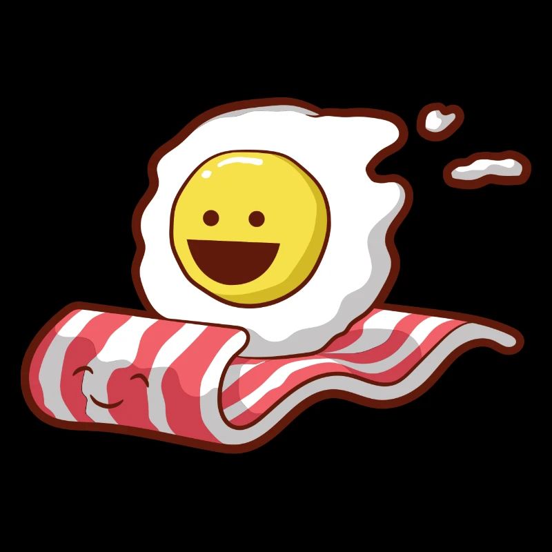 Frühstück Eier Bacon Geschenk