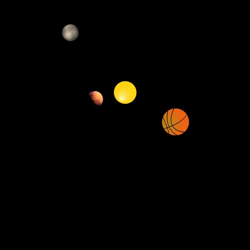 Planète de basket-ball du système solaire