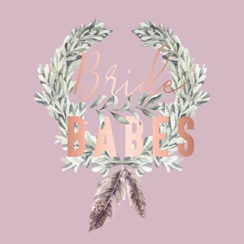 Boho Bride Babes laurel wreath