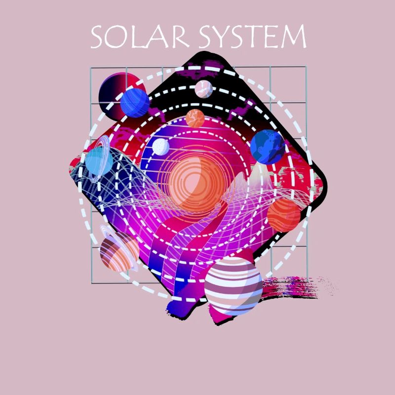 Solar system planets galaxy
