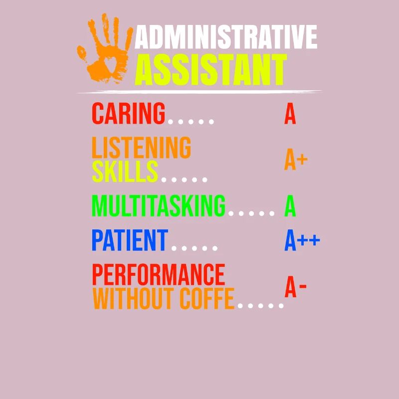 Administrative Assistant Certificate Funny Gift
