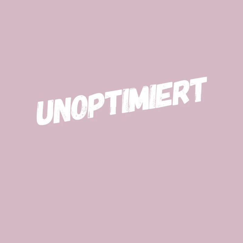 I'm optimizing myself