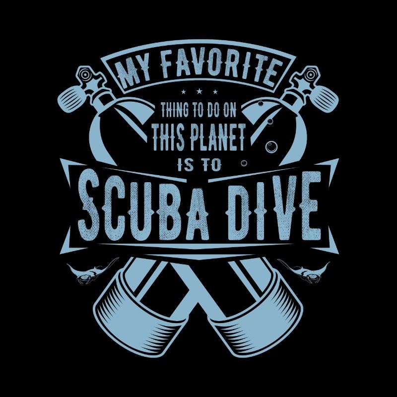 My Favorite thing to do is Scuba Diving Geschenk