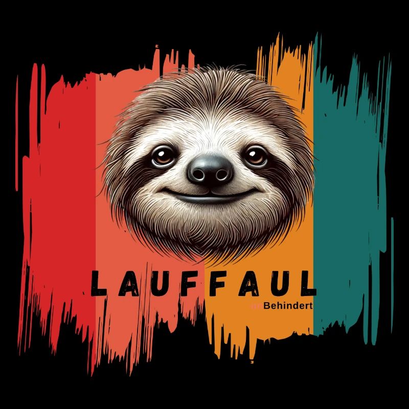 Lauffaul - Faultier-Design - Rollstuhlfahrer*innen