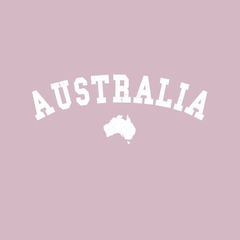 Australia Arc Contour Map
