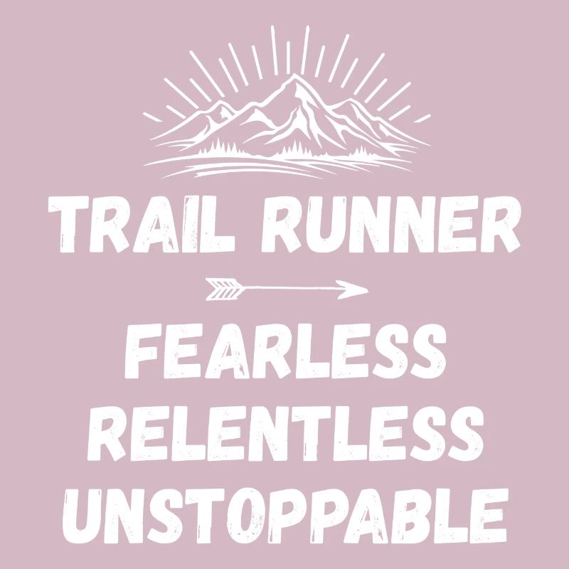 Coureur de trail - Intrépide. Implacable. Imparable.