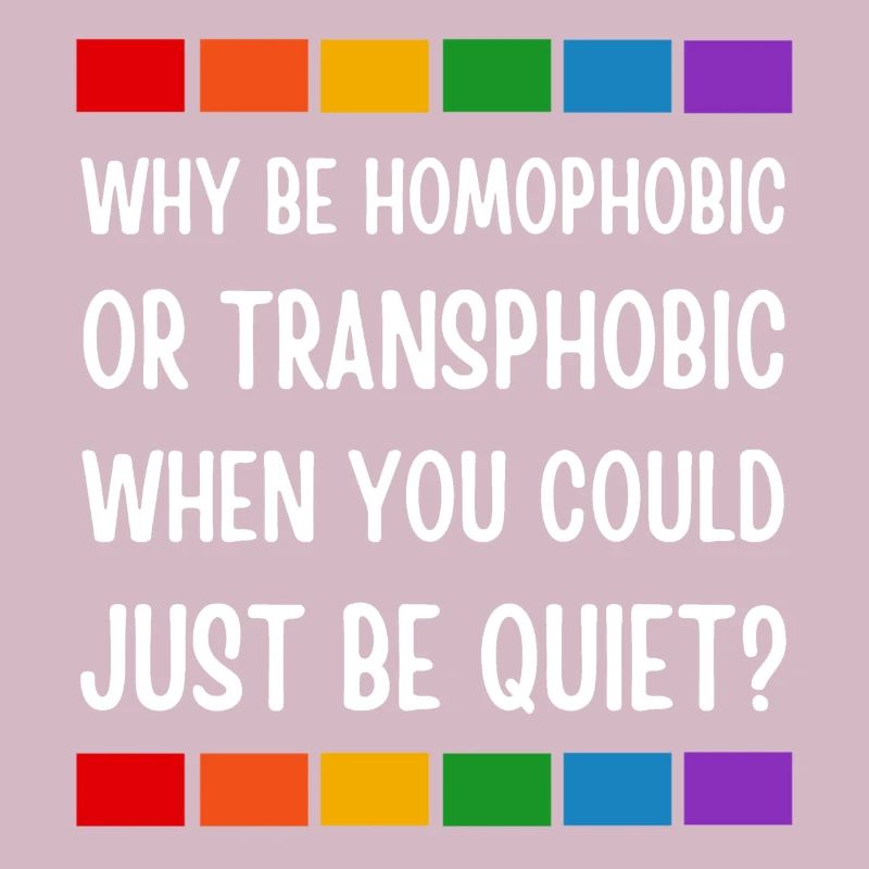 LGBT. Warum homophob oder transphob sein?