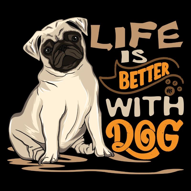 Das Leben ist schöner mit einem Hund