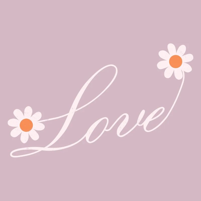 Conception de script d’amour floral