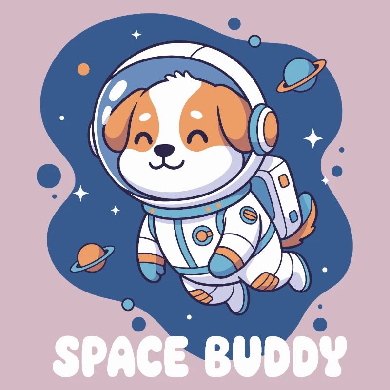 Chien astronaute compagnon de l’espace