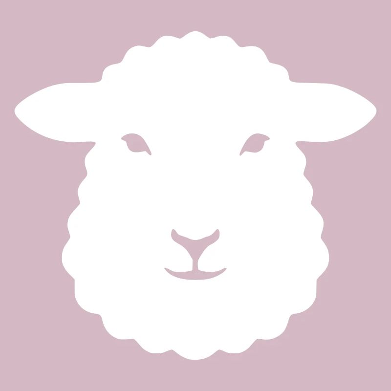 Sheep Head Lamb Wool Farm Vector