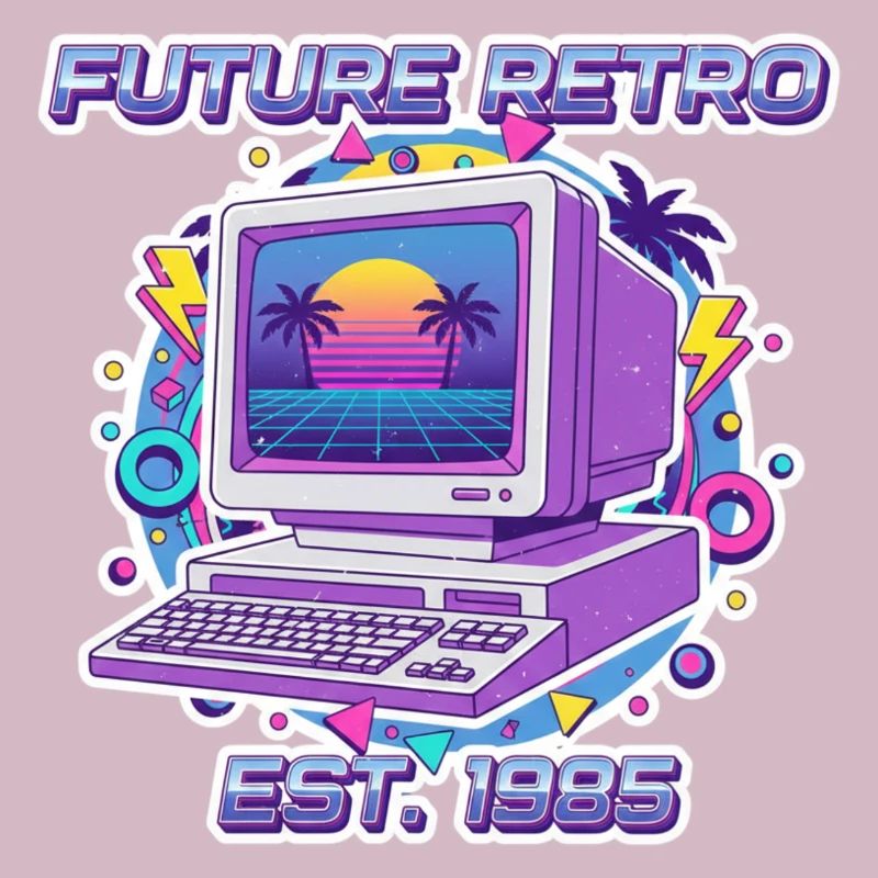 Future Retro 1985 – Conception informatique vintage
