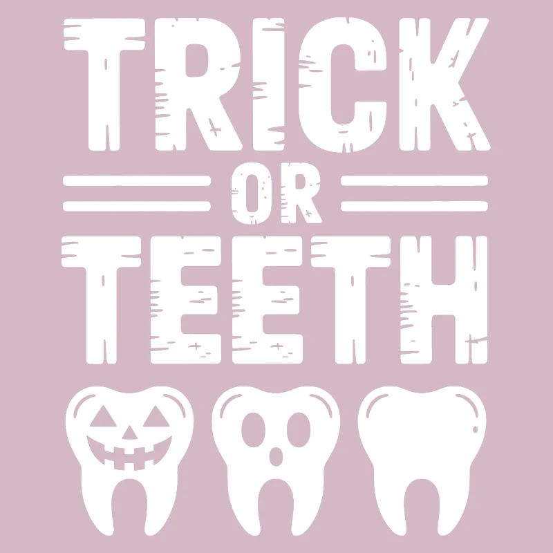 Trick oder Teeth Halloween-T-Shirt