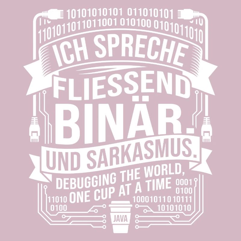 Coding Binärer Kaffee Sarkasmus