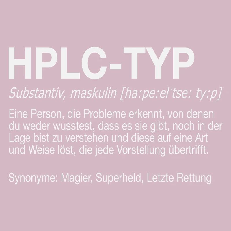 High Performance Liquid Chromatography HPLC Typ