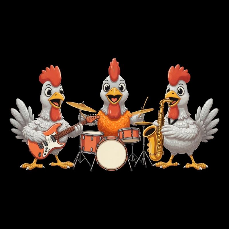 Hühner Musik