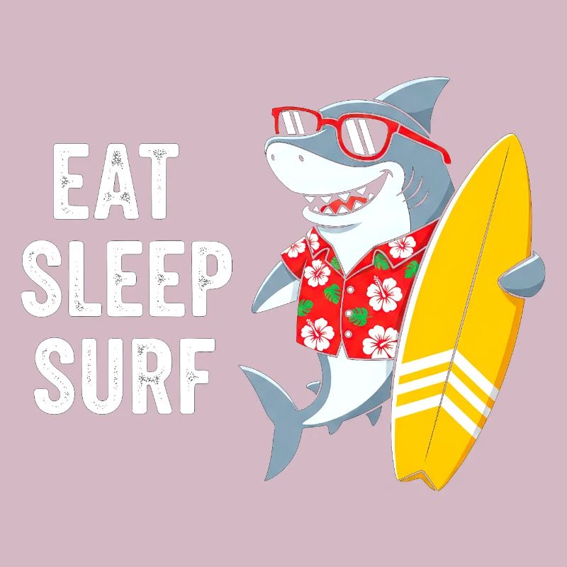 Mange Dors Requin de Surf
