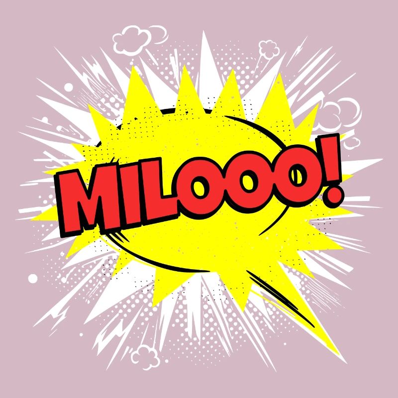 Milo Name Funny Speech Bubble Milooo!