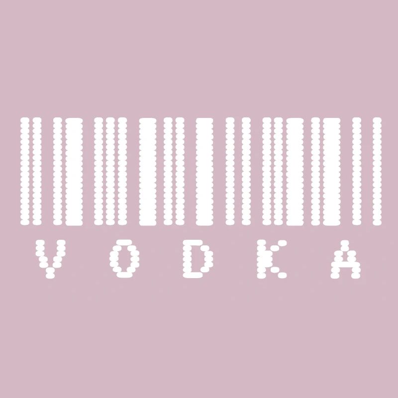 Vodka Barcode Typography