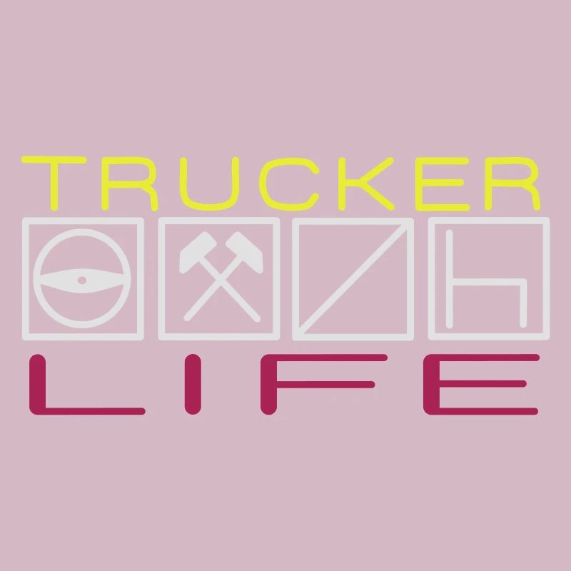 Trucker Life,Professional Driver,Driver,